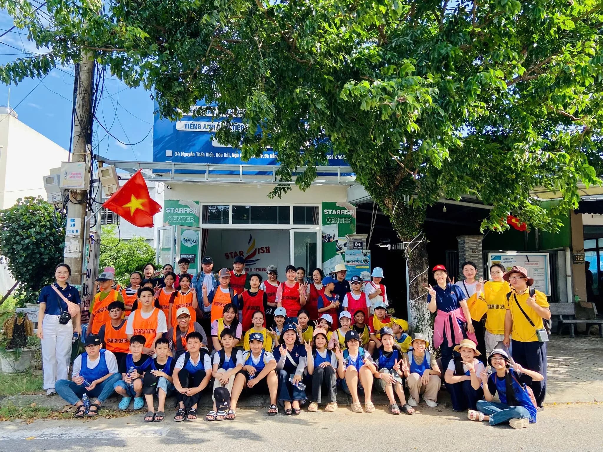 Lớp học & hoạt động học viên tại Starfish English Center
