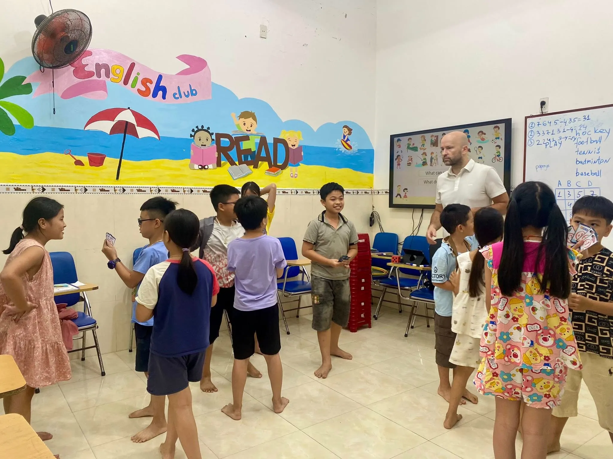 hoạt động ngoại khóa nói tiếng anh trung tâm tiếng Anh Starfish tại Đà Nẵng